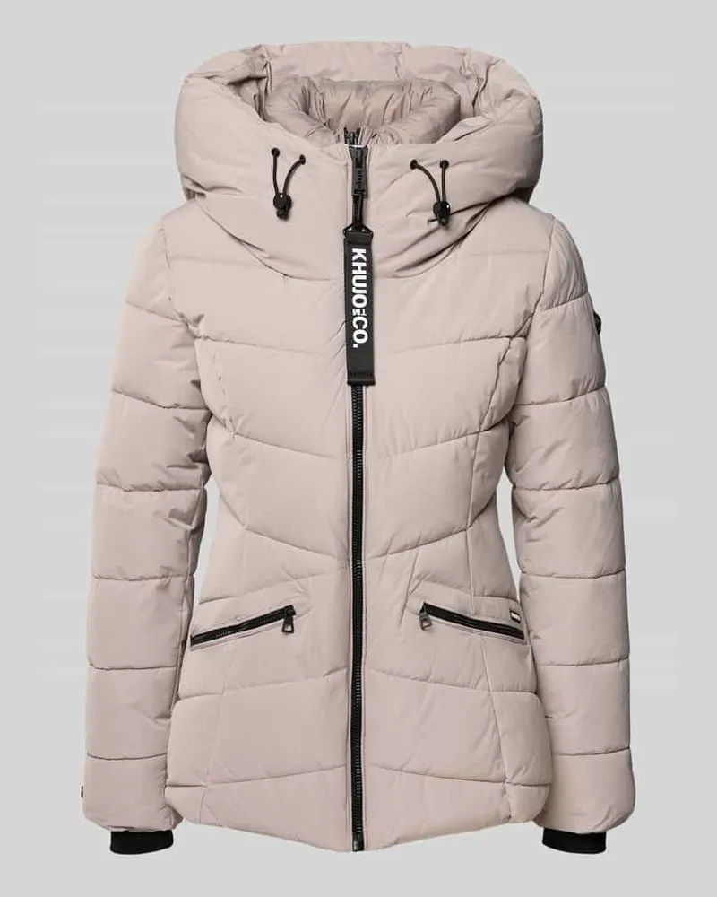 khujo Steppjacke mit Kapuze Beige