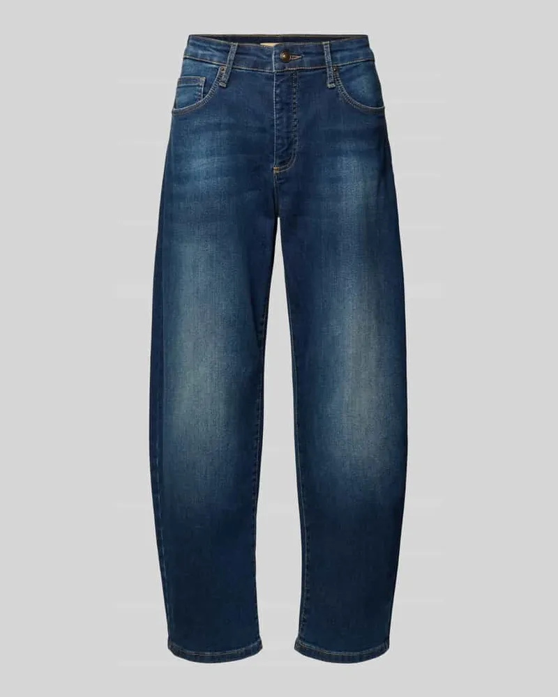 MAC Jeans Jeans mit 5-Pocket-Design Modell 'DANNI Blau