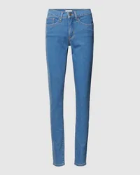 Levi's Shaping Skinny Fit Jeans im 5-Pocket-Design Blau