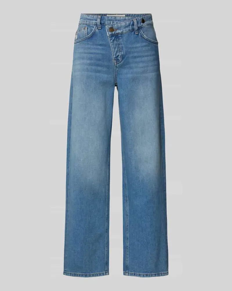 Goldgarn Jeans mit 5-Pocket-Design Blau