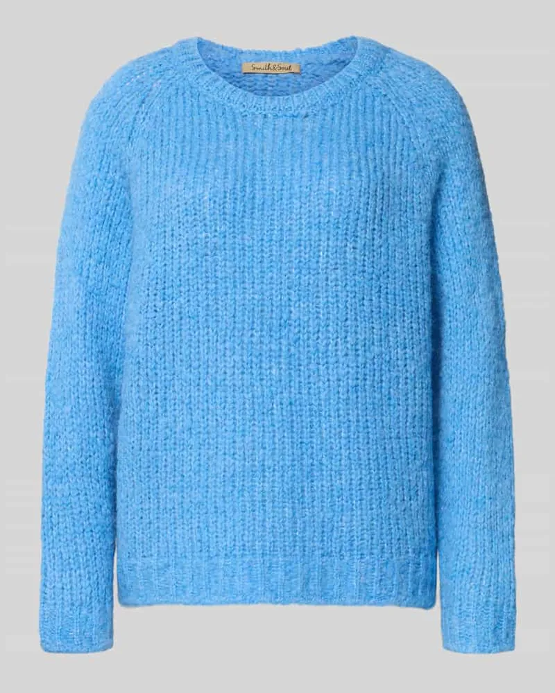 Smith & Soul Strickpullover mit Rundhalsausschnitt Royal