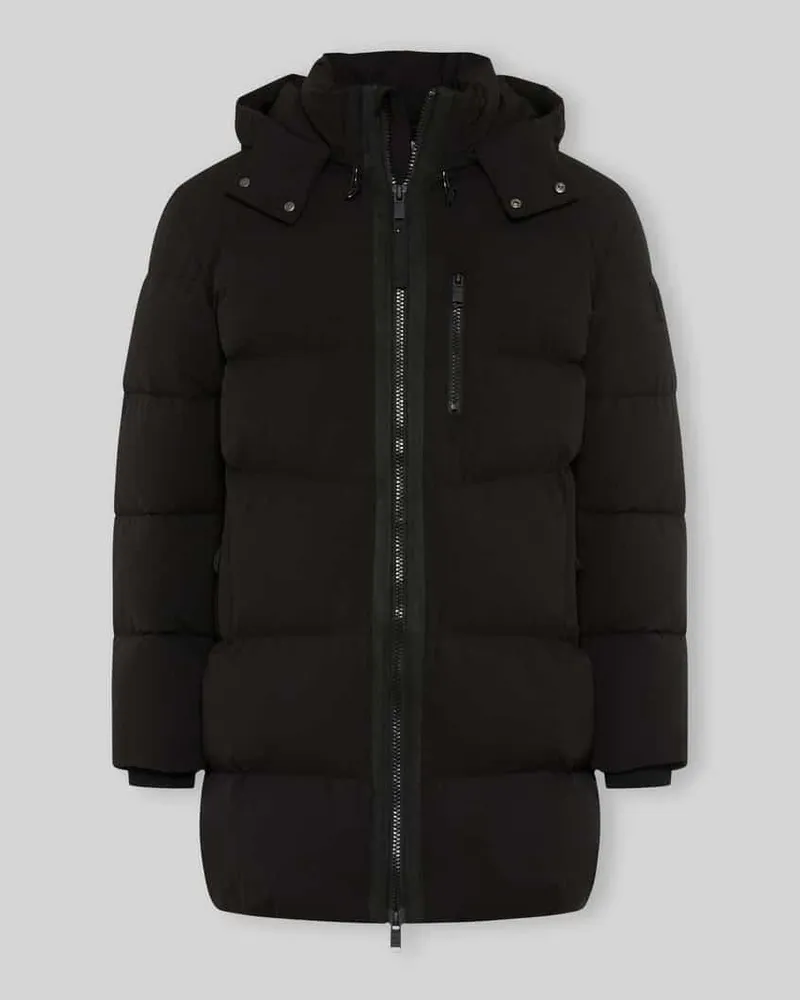 Brax Puffer Coat mit Zweiwege Reißverschluss Black