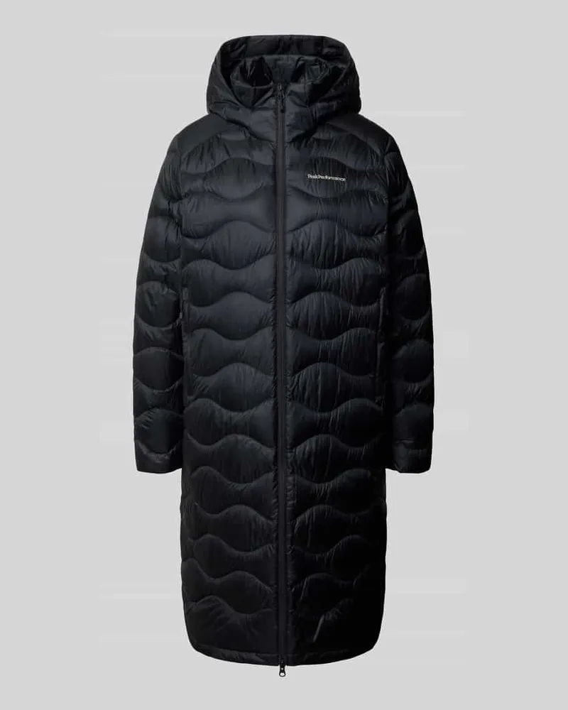 Peak Performance Mantel mit Kapuze HELIUM DOWN COAT Black