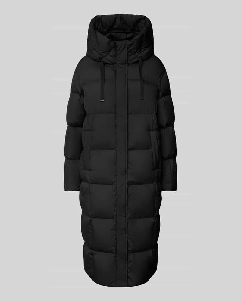 Fuchs Schmitt Steppmantel mit Kapuze Black