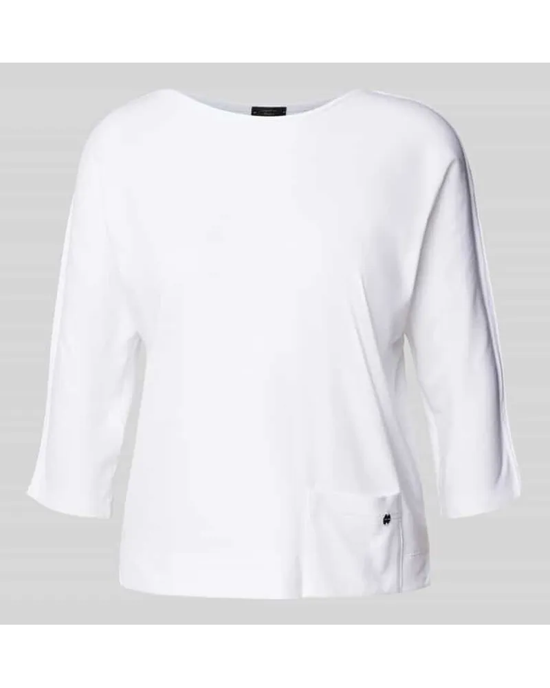 Marc Cain Longsleeve mit 3/4-Arm Weiss