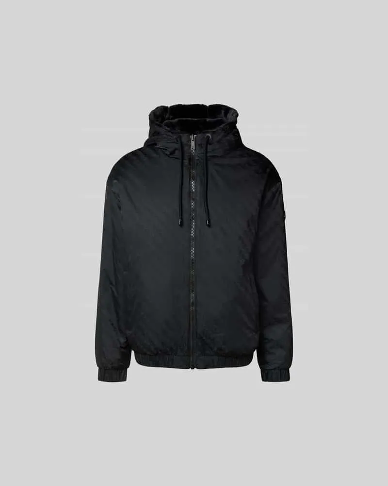 Moose Knuckles Jacke mit Kapuze Black