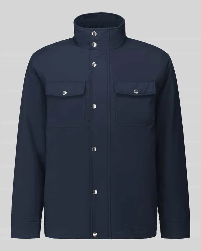 Selected Funktionsjacke mit hohem Stehkragen Modell 'MATTIS Dunkelblau