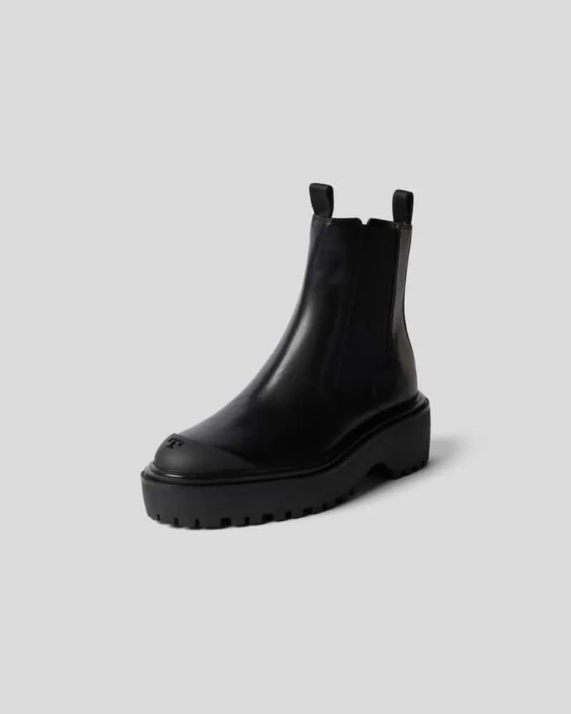 Tory Burch Chelsea Boots mit Label-Detail Black