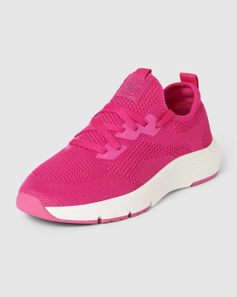 Marc O'Polo Sneaker in unifarbenem Design Modell 'Leila Pink