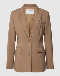 Selected Blazer mit Pattentaschen Modell 'RITA Camel