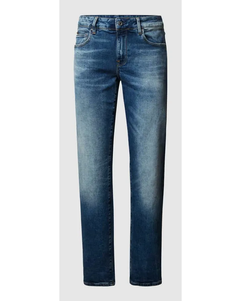 G-STAR RAW Boyfriend Fit Jeans mit Stretch-Anteil Modell 'Kate Jeansblau