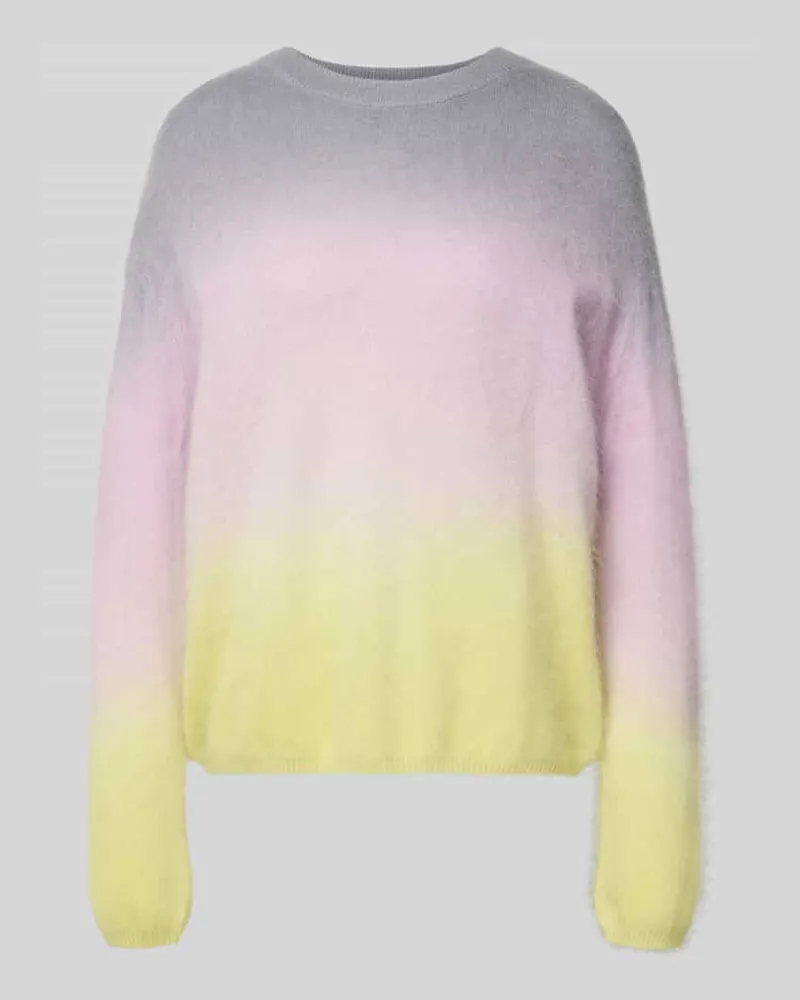 Herzen's Angelegenheit Strickpullover aus Kaschmir-Woll-Mix Rose