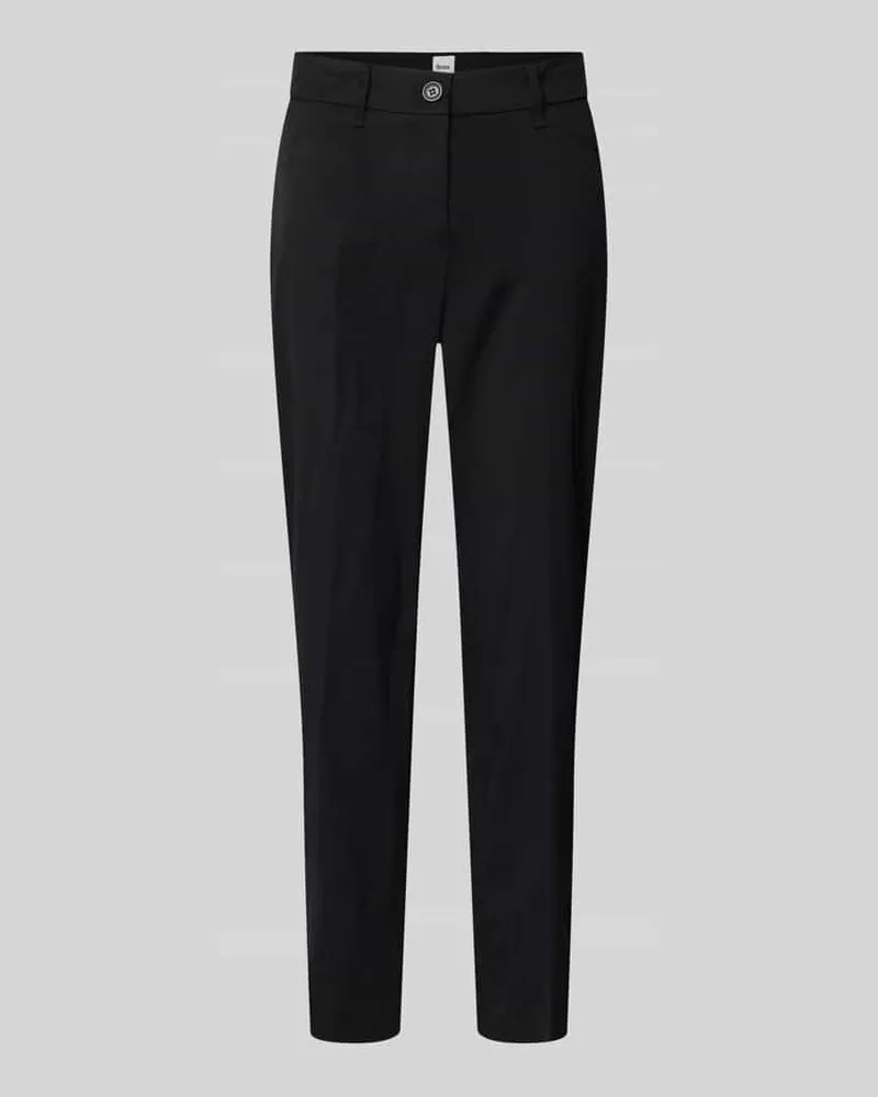 Brax Regular Fit Hose aus Baumwoll-Mix Modell 'MARA S Black