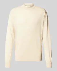 Scotch&Soda Strickpullover mit Stehkragen Beige