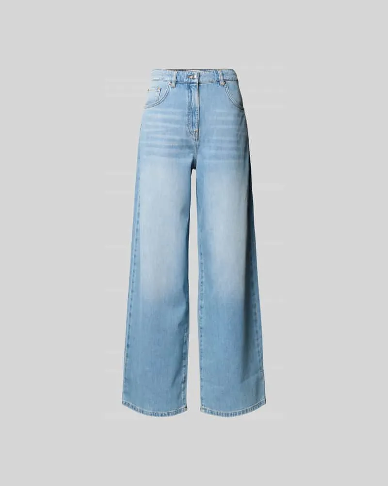 IRO Wide Fit Jeans im 5-Pocket-Design Hellblau