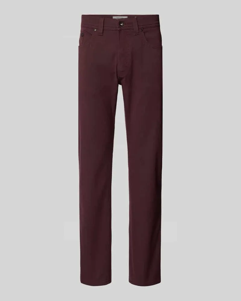 Pierre Cardin Smart Fit Chino mit Strukturmuster Modell 'Lyon Bordeaux