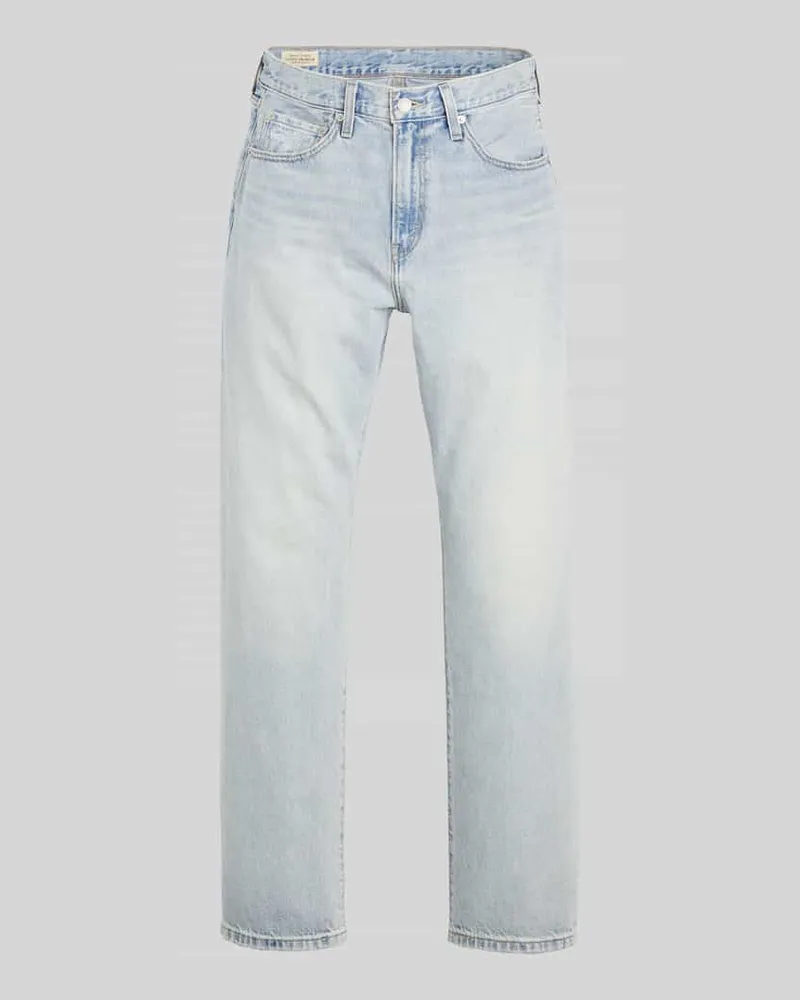 Levi's Tapered Fit Jeans aus Baumwoll-Mix im 5-Pocket-Design Hellblau