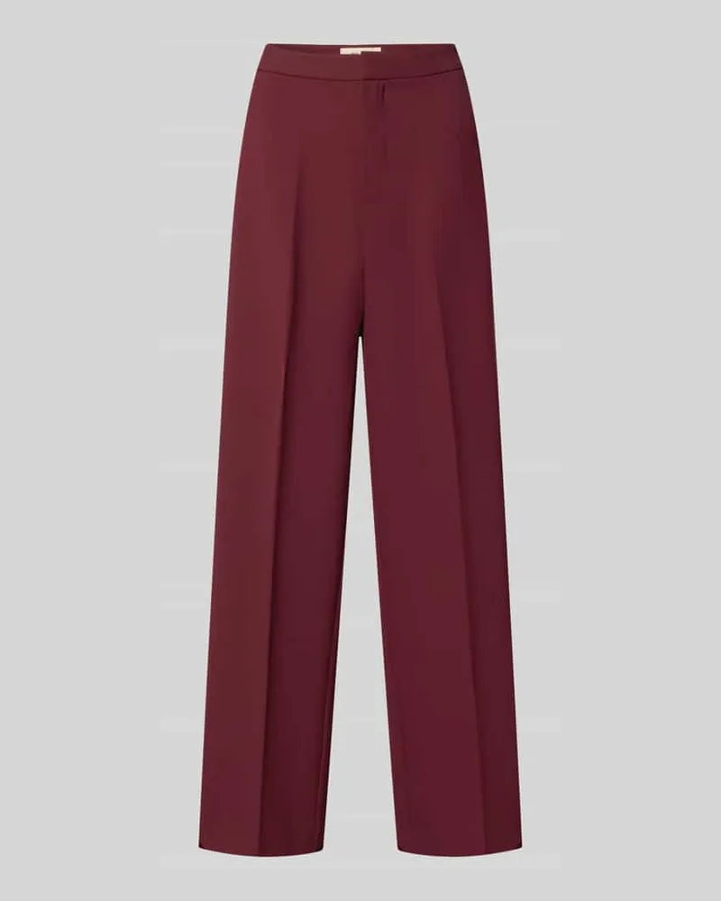 Mos Mosh Wide Fit Hose mit Bügelfalten Modell 'Leya Bordeaux