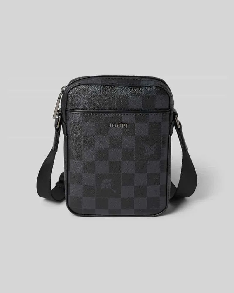 JOOP! Umhängetasche mit Logo-Print Modell 'Cort. Piazza Rafael Black