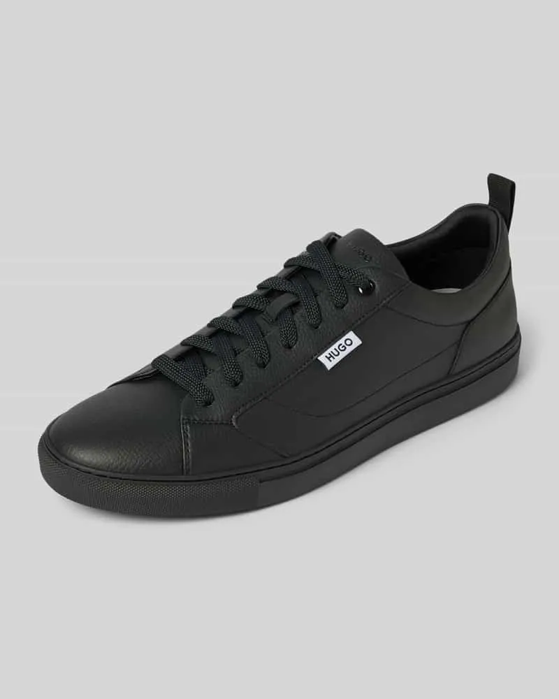 HUGO BOSS Sneaker mit Label-Detail Modell 'Morrie Black