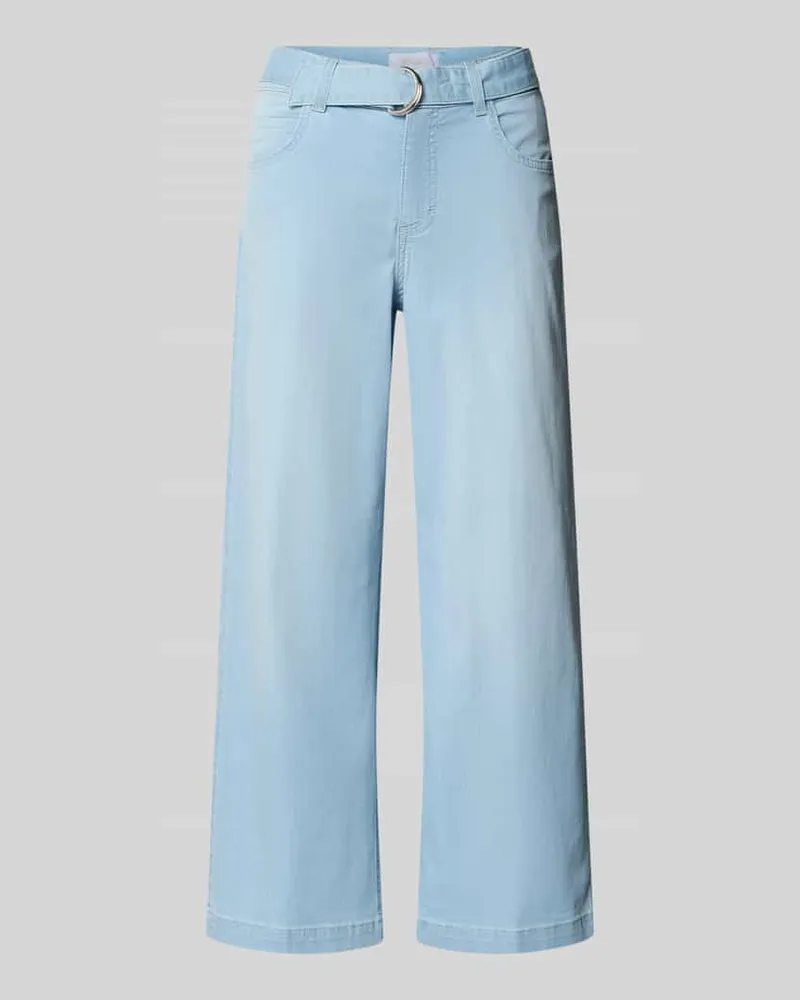 ANGELS  Jeans mit weitem Bein und Gürtel Modell 'Linn City Bleu