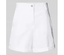 Flared Chino-Shorts mit Gesäßtaschen Modell 'CO BLEND