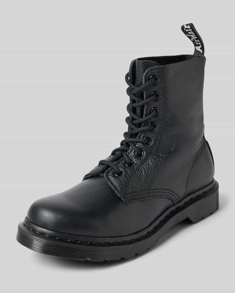 Dr.Martens Schnürstiefel mit Logo-Patch Modell 'Pascal Black