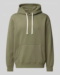 Tommy Hilfiger Loose Fit Hoodie mit Kapuze Oliv