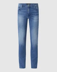 Replay Slim Fit Jeans mit Stretch-Anteil Modell 'Anbass Jeansblau