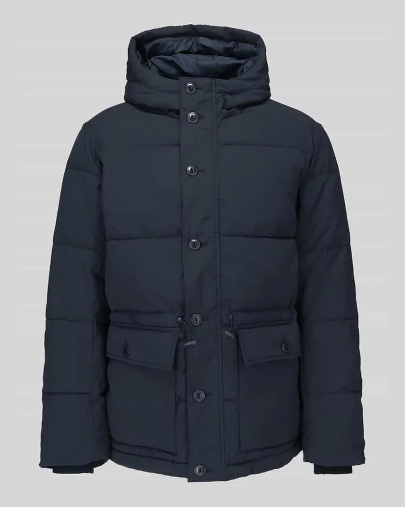 Selected Pufferjacke mit Kapuze Modell 'SLMVINCENT Dunkelblau