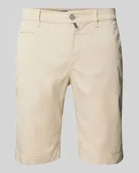 Pierre Cardin Bermudas in unifarbenem Design Sand