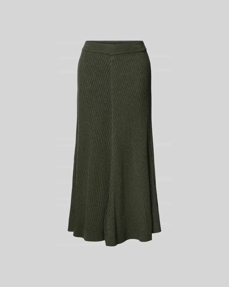 Victoria Beckham Wollrock in Midilänge Schilf
