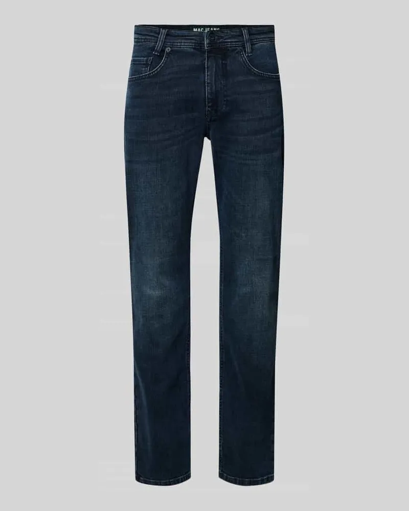MAC Jeans Regular Fit Jeans Modell 'Arne Dunkelblau