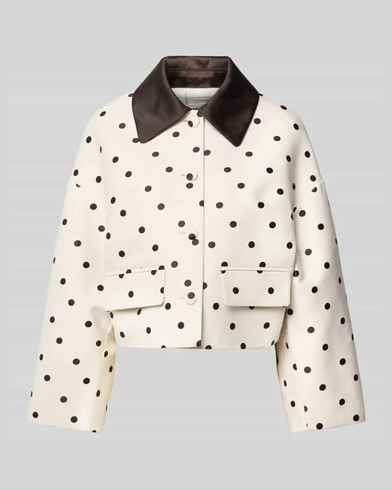 Baum und Pferdgarten Damen Jacke aus Baumwoll-Mix Weiss