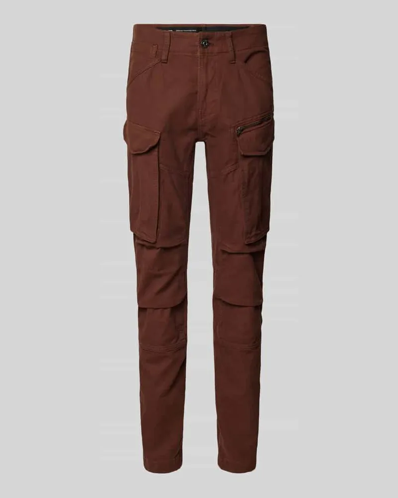 G-STAR RAW Stoffhose mit 5-Pocket-Design Modell 'Rovic Rostrot