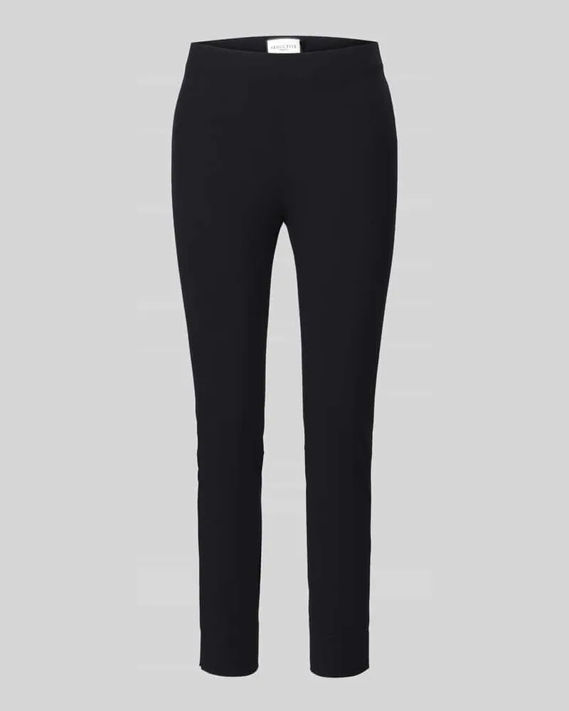 SEDUCTIVE  Regular Fit Schmale Hose mit Baumwoll-Anteil Modell 'SABRINA Black