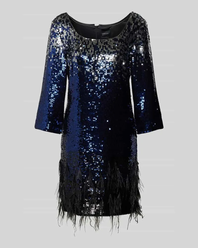Marc Cain Midikleid mit Paillettenbesatz Royal