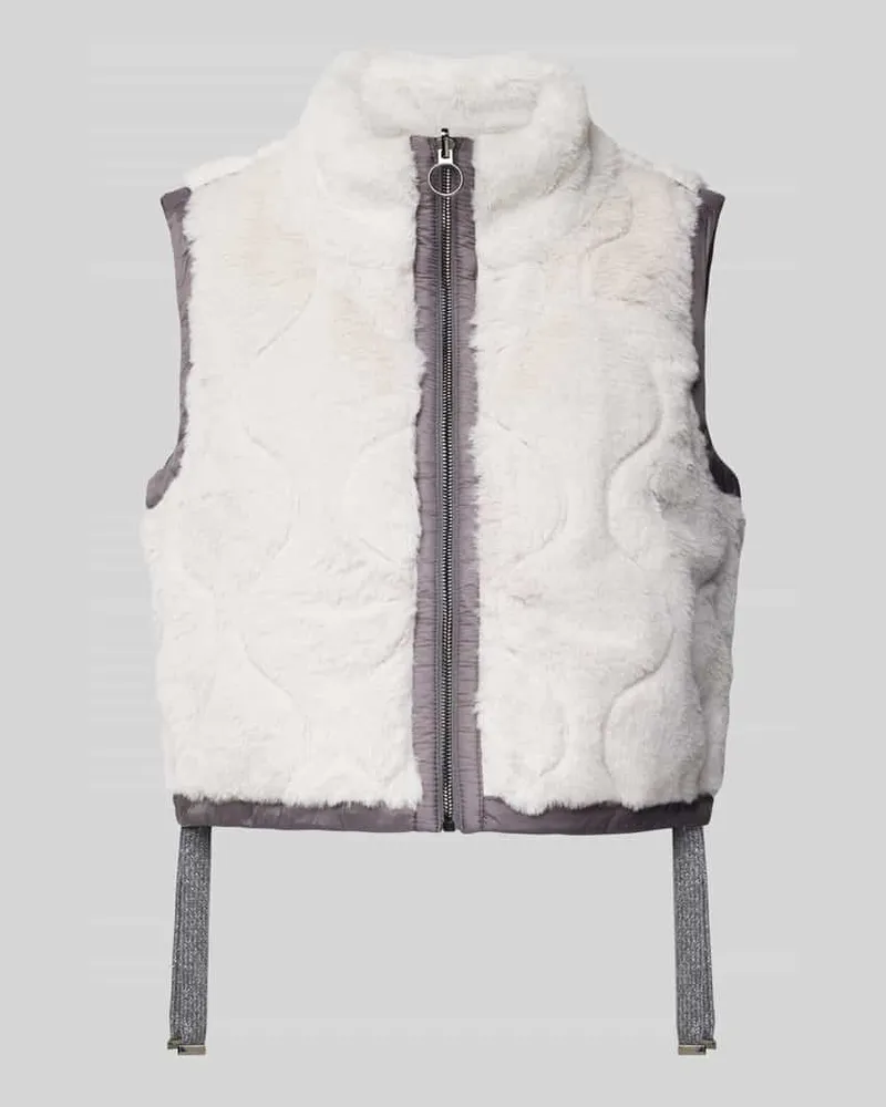 Betty Barclay Steppweste mit Wendefunktion Offwhite