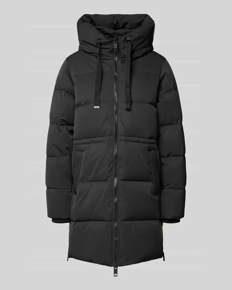 MOSS COPENHAGEN Steppjacke mit Kapuze Modell 'Mola Pavinaria Black