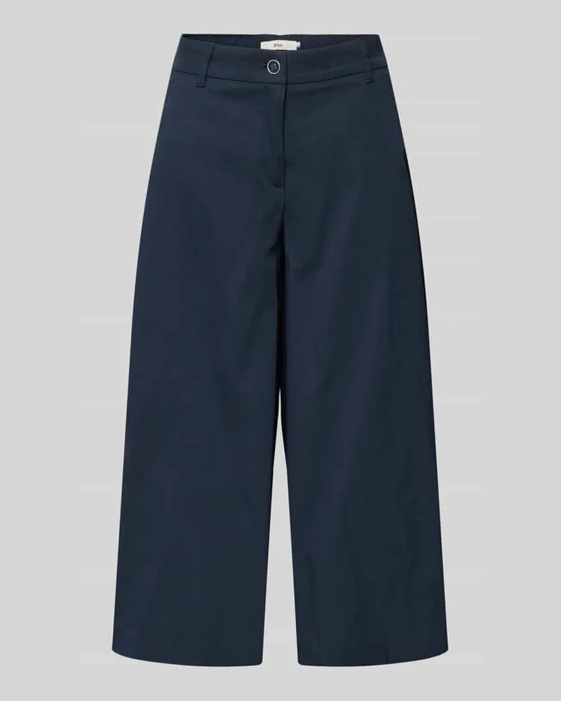 Brax Regular Fit Culotte aus Baumwoll-Mix Modell 'MELLI Marine