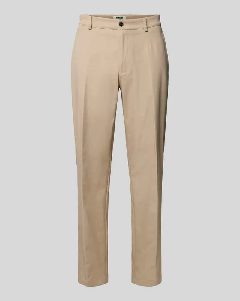 CG Regular Fit Hose mit französischen Eingrifftaschen Modell 'Ole Beige