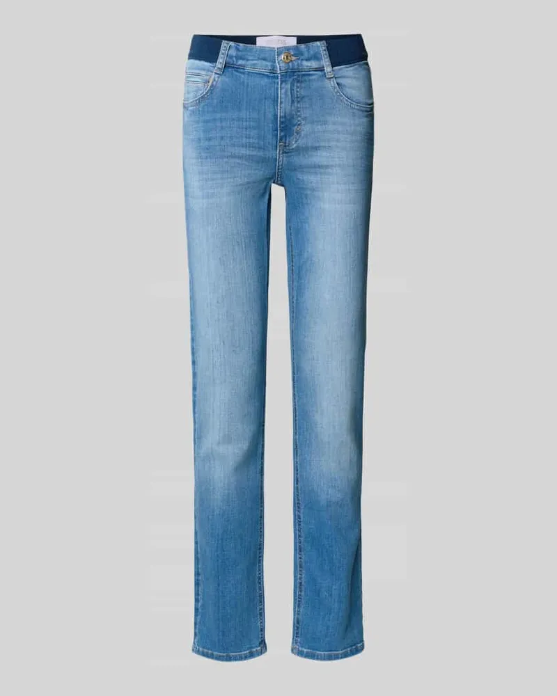 ANGELS  Slim Fit Jeans mit elastischem Bund Bleu