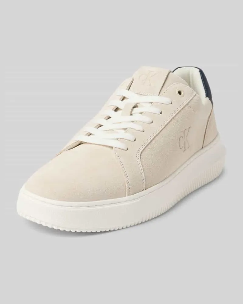 Calvin Klein Sneaker mit Label-Details Sand