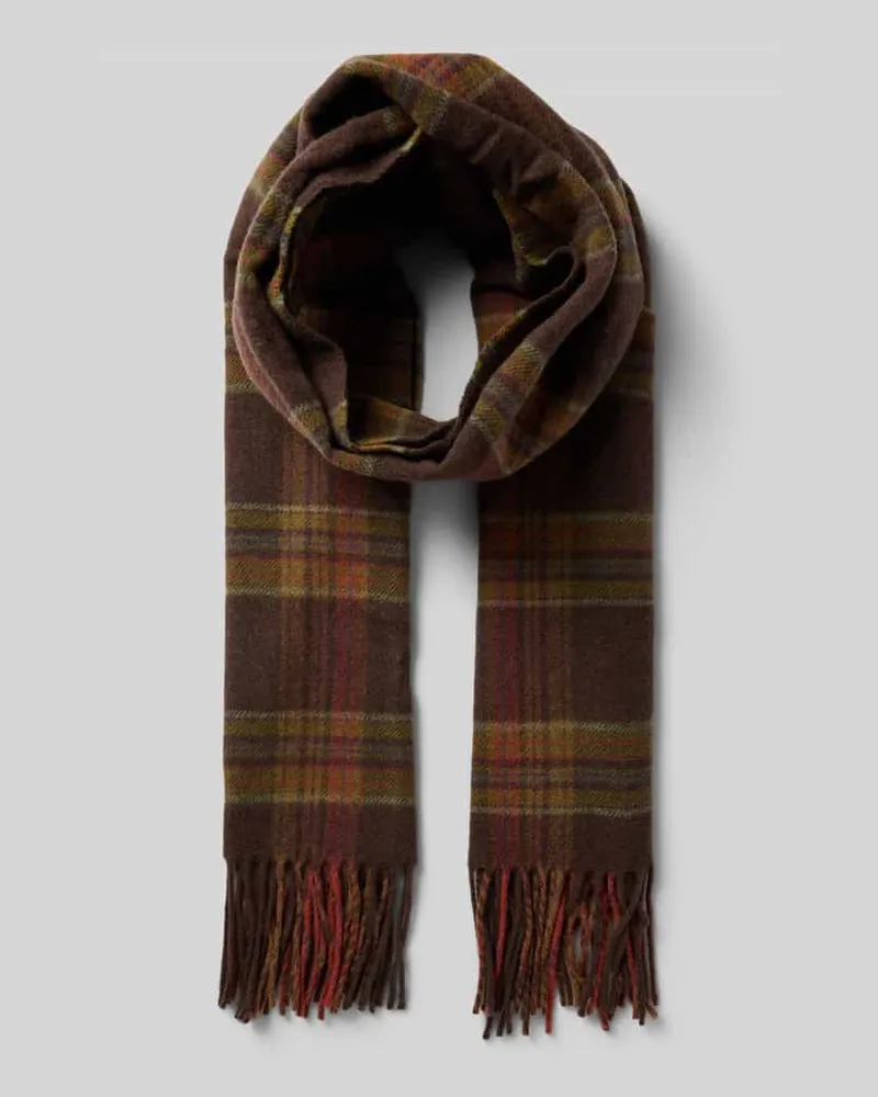 Ralph Lauren Schal mit Kaschmir-Anteil Modell 'Plaid Hazel