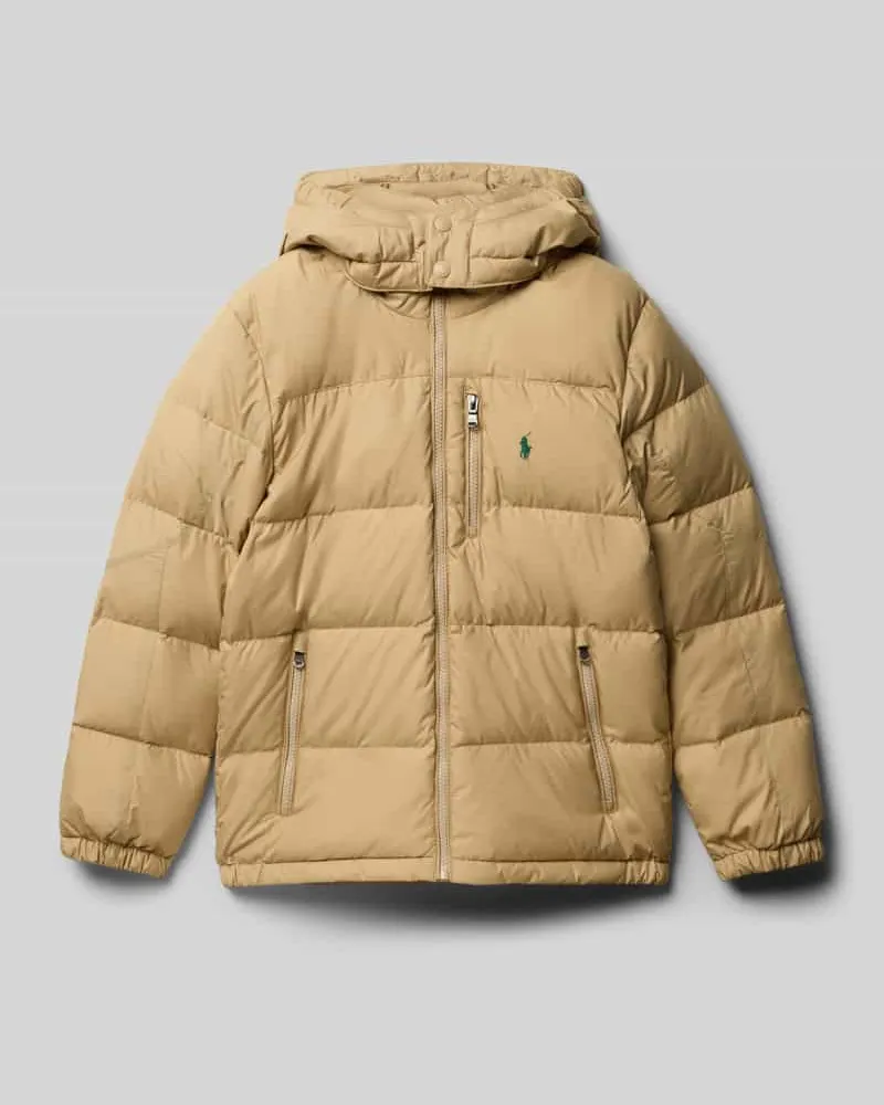 Ralph Lauren Steppjacke mit Logo-Stitching Khaki