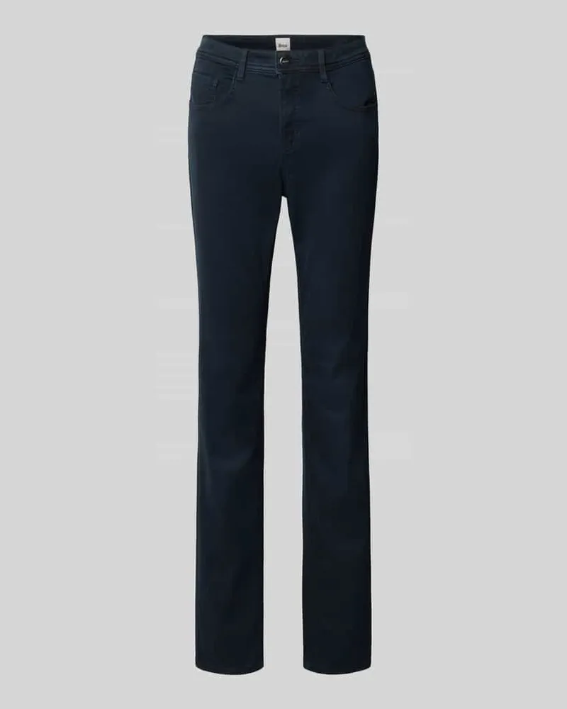 Brax Slim Fit Jeans im 5-Pocket-Design Modell 'STYLE.MARY Marine