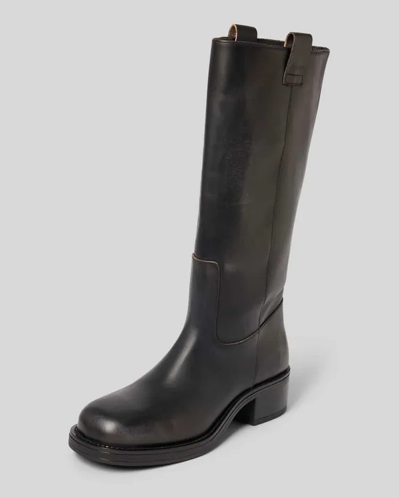 Alohas Stiefel aus echtem Öeder Modell 'Sajan Black