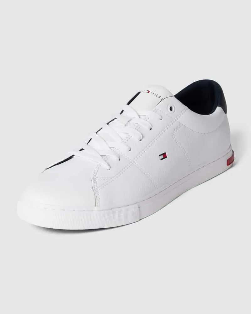 Tommy Hilfiger Sneaker mit Label-Details Weiss