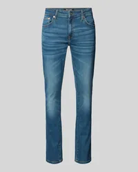 Only & Sons Slim Fit Jeans im 5-Pocket-Design Modell 'LOOM Jeansblau