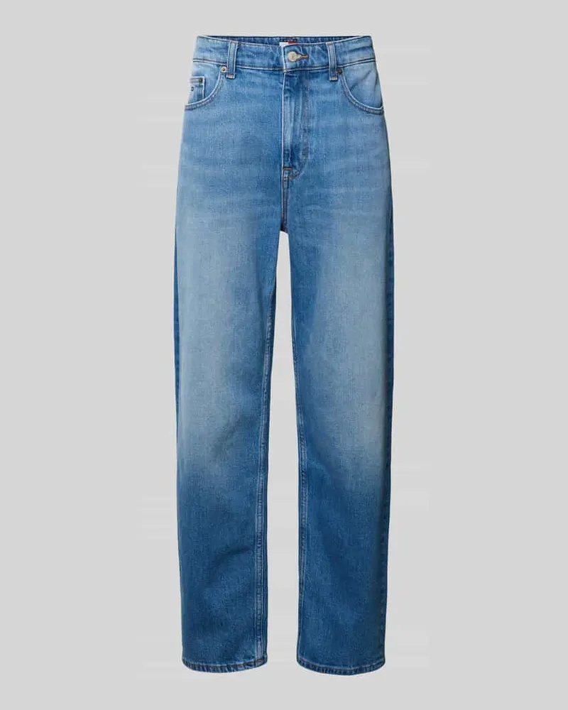 Tommy Hilfiger Tapered Fit Jeans aus Baumwoll-Mix Blau